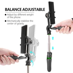 Выдвижная Беспроводная селфи-Палка с дистанционным управлением стабилизатор складной штатив с дистанционным управлением стабилизированный штатив