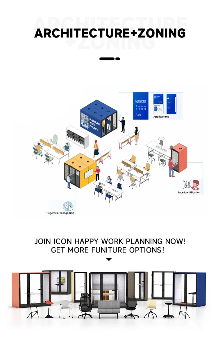 Office Pod Phone Soundproof Booth details