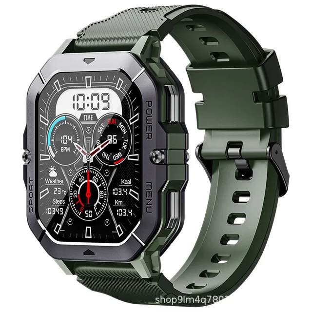 C28 Smart Watch 2.02inch Blue tooth Calling Health Monitor 10Meter IATM sport smart Watches For Men C28 Smartwatch