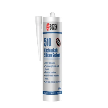 Low MOQ anti-mildew neutral silicone sealing glass glue bathroom sealants adhesive waterproof glue