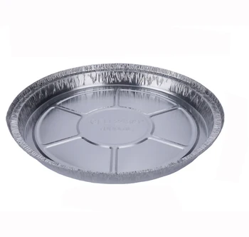 Round 9 inches 10 inches Aluminum foil plate for pizza vending machine