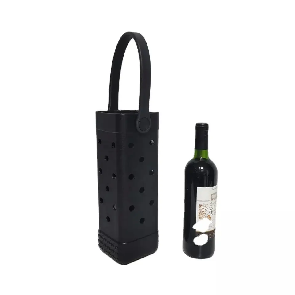 Wine Tote Bag Waterproof Portable Wine Carrier Bag Recycled Travel