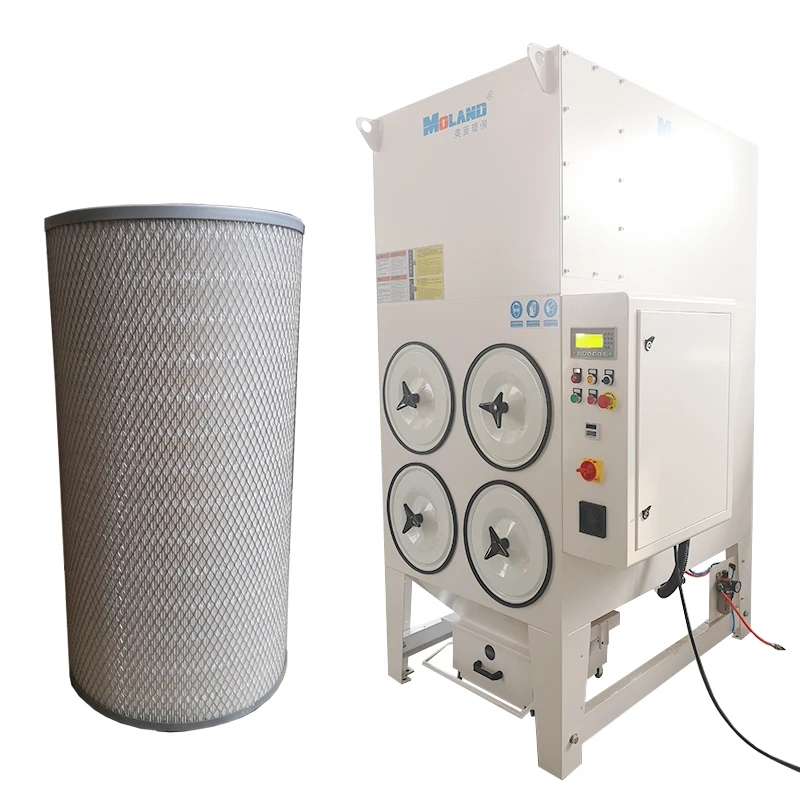 Pulse Jet Cleaning Industrial Fume Extraction Filter Cartridge Dust ...