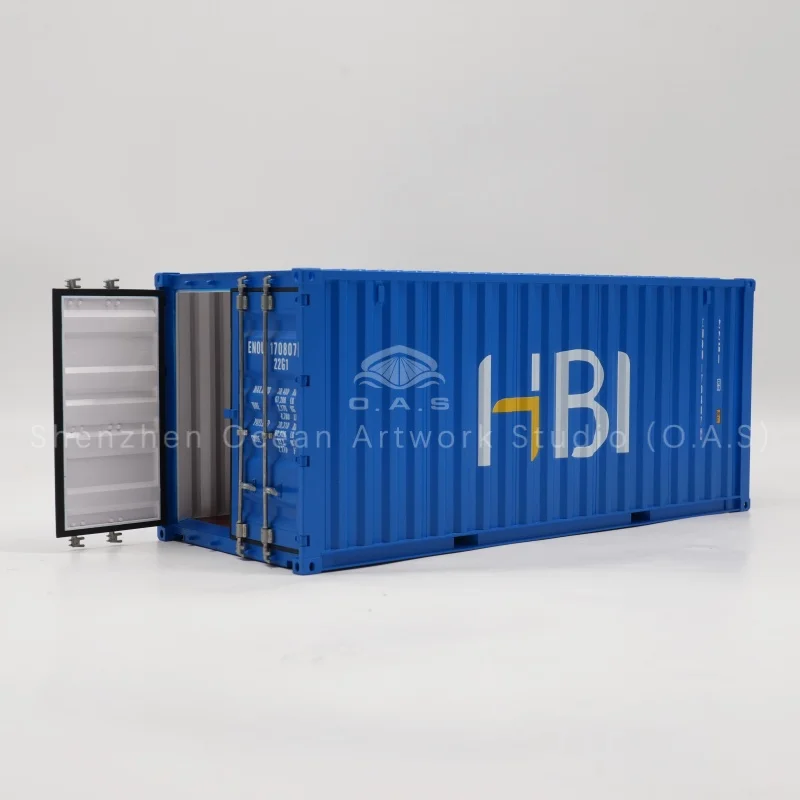 Highly detailed CMA CGM container model, crafted as premium industrial model with authentic simulation design. Customizable with logo, colors and markings to match corporate identity. Made of durable materials with fine workmanship, perfect for business gifts, exhibitions, collection and brand promotion. Professional factory production supports custom sizes and bulk orders, ideal for logistics and shipping enterprises to showcase brand image and enhance corporate influence.Amber@vesselmodel.com Tel: +86 18038048785