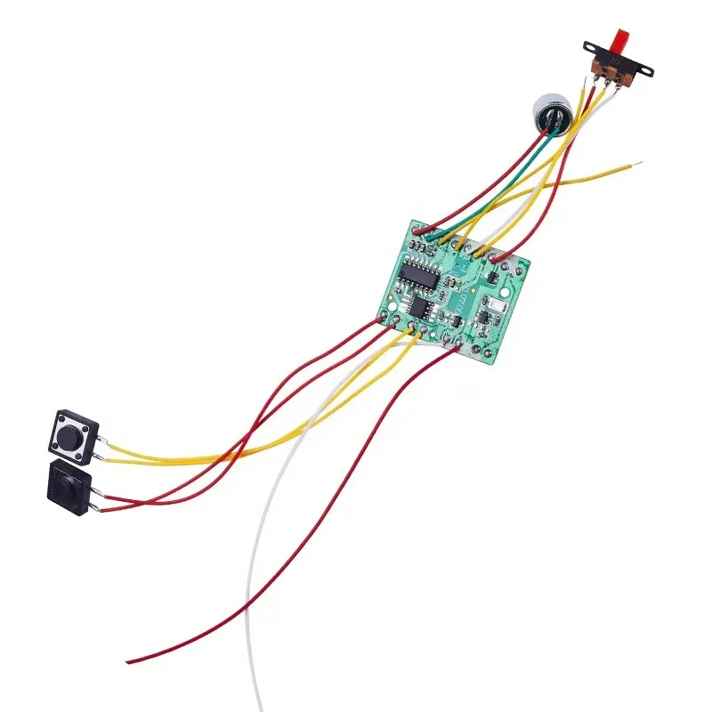 Dancing Cactus Talking Singing Toy with Music Circuit Board Assembly Power Transmitter Receiver PCB Handmade Design