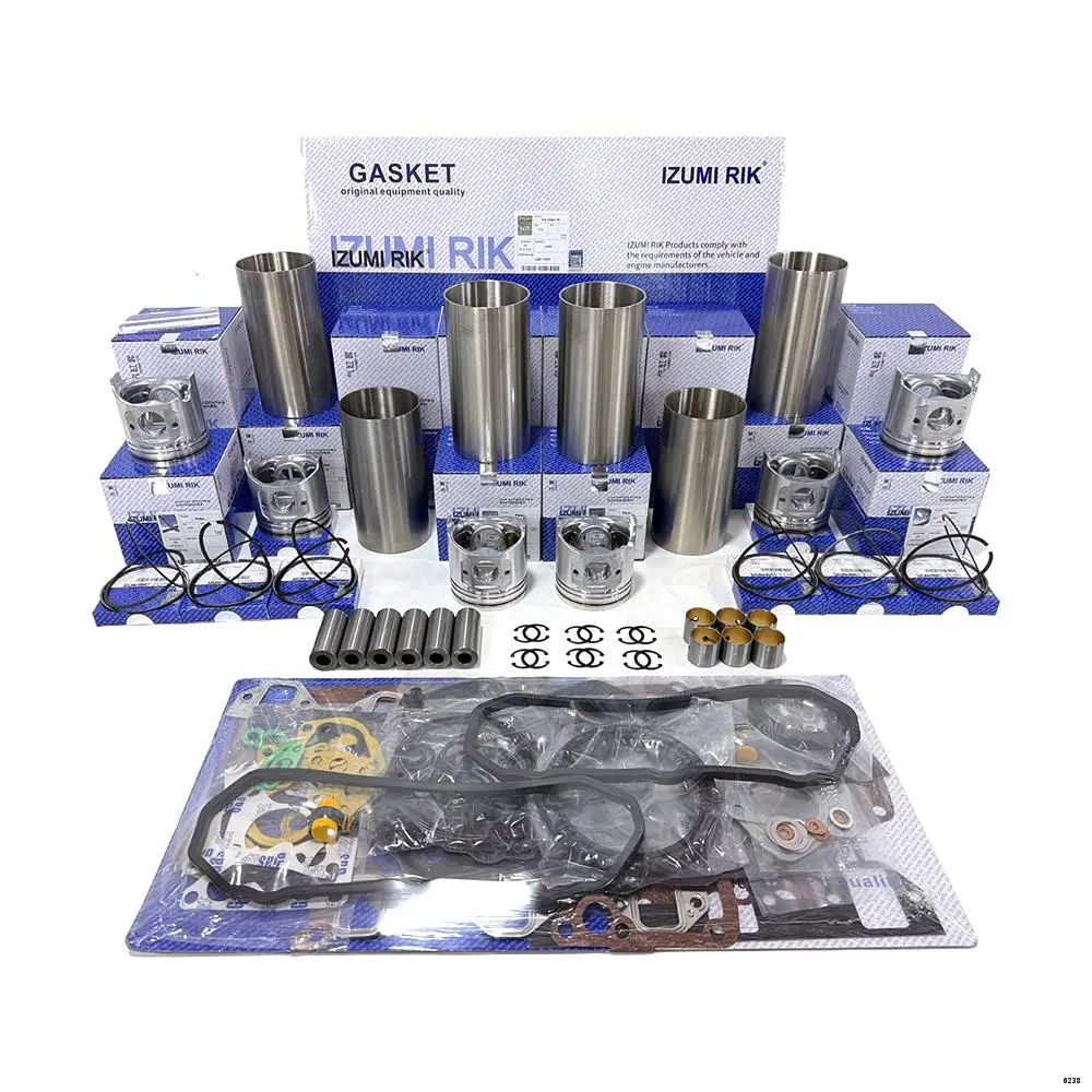 IZUMI RIK Overhaul Rebuild Kit with Overhaul Kit for Doosan DEH220-5 Durable Engine Parts