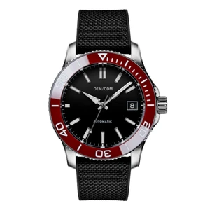 Men Custom Logo Watch Luxury Stainless Steel Wristwatch OEM Factory Design 200M Water Proof Unisex Mechanical Watches