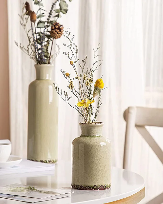 中国花瓶セット Amazon.co.jp: 中国陶磁器3ピース/セット セラミック花瓶 3D