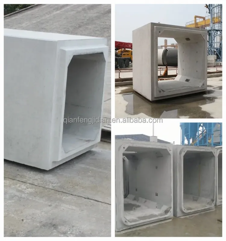 New Product Concrete Box Culvert Pipe Mould Square Box Culvert Pipe Mould Concrete Box Culvert Pipe Steel Mould