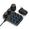 Aggiornamento nero 9 tasti 3 manopole