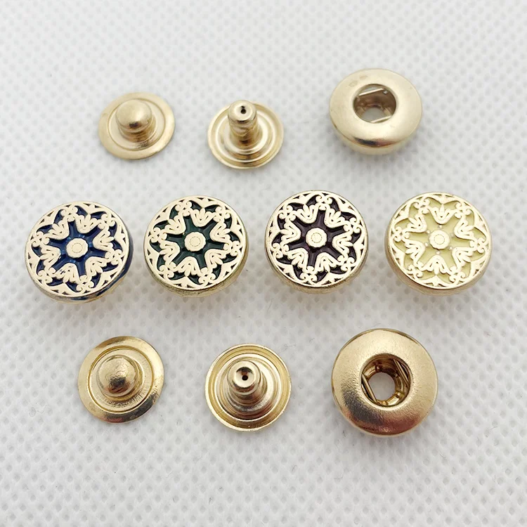 Metal Fancy Buttons Suit Snap Button for Wholesale
