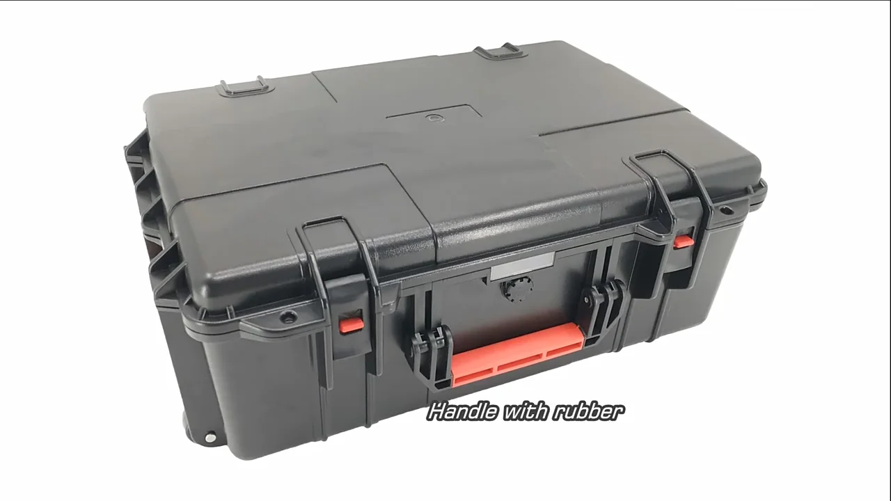 Large Size Waterproof Hard Plastic Carry Trolley Case Storage Box ...