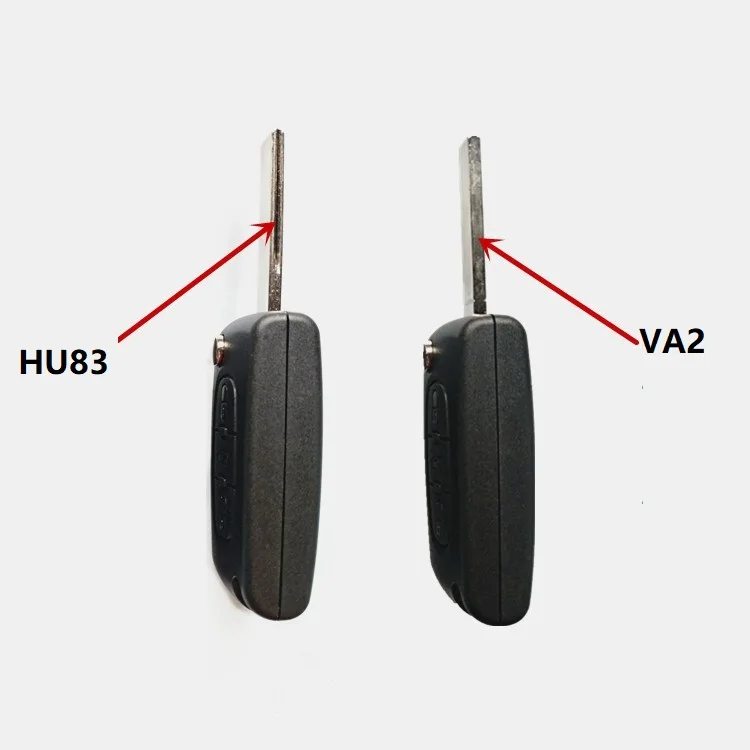 Buy 2 Button Flip Remote Key Case Shell For PEUGEOT 207 107 407 308 307 - View #5