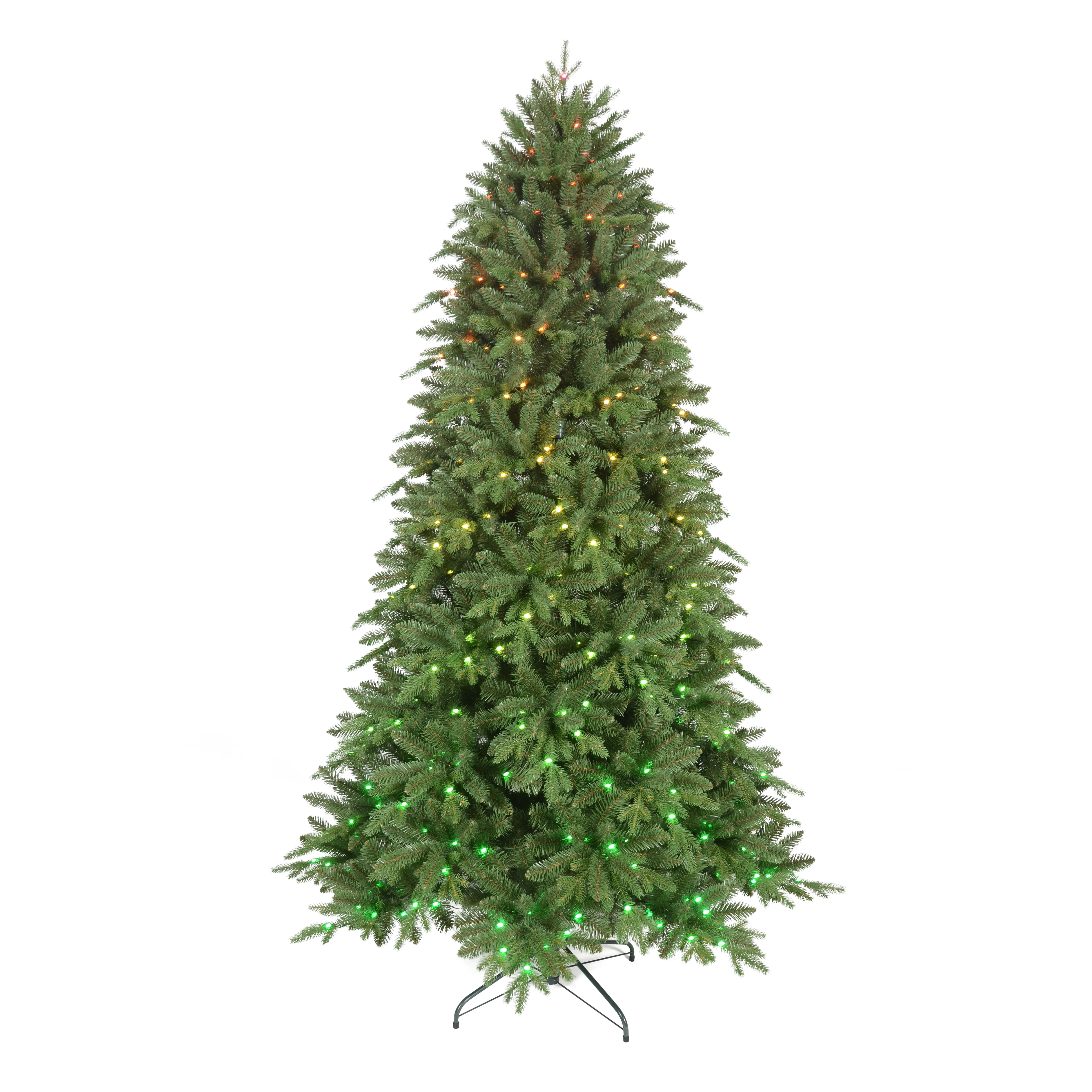 Longstar 2023 New Design Pvc Perlit Fat Artificial Christmas Trees 9ft