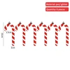 15cm red and white dumb crutches 2(6)