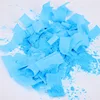 Blue square powder