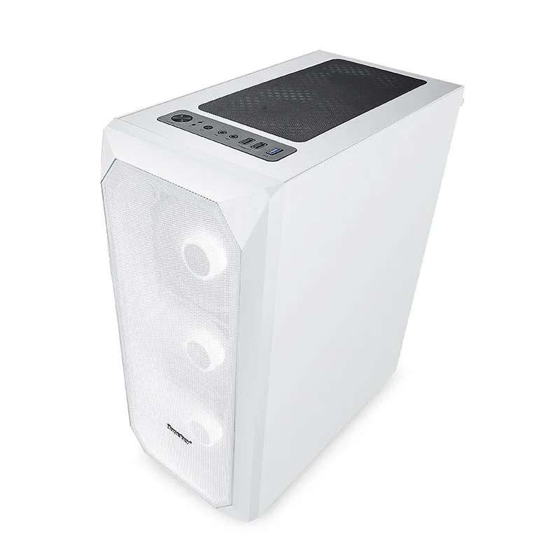 Popular Oem White Atx Matx Computer Case White Aluminium Desktop Pc