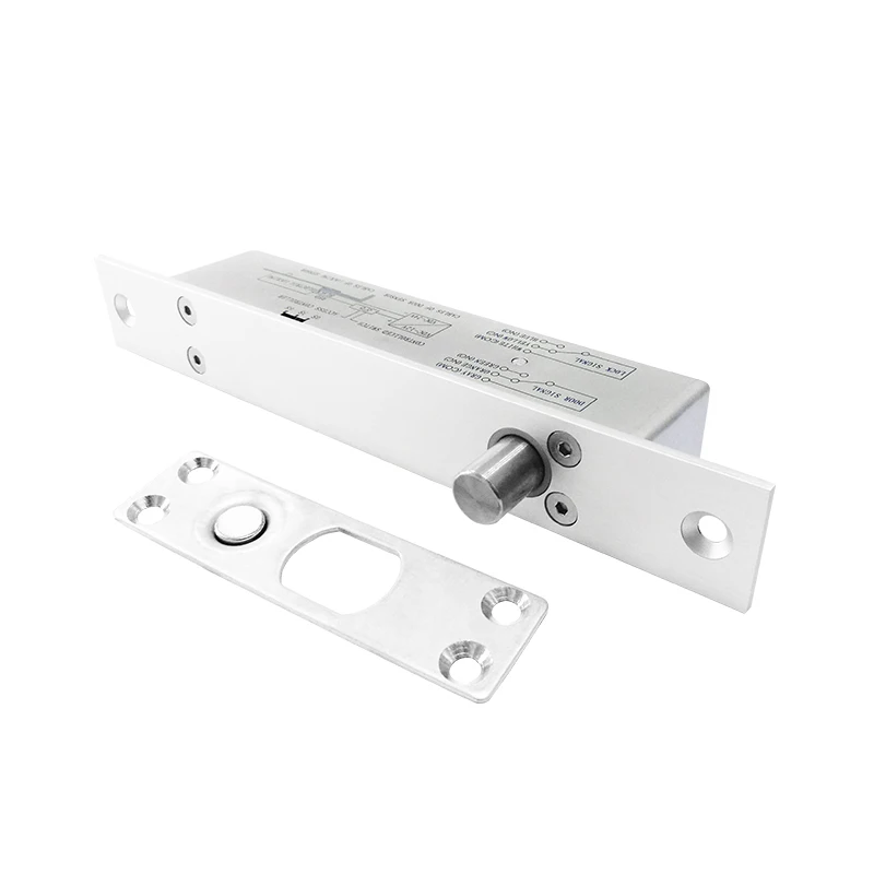 Narrow Panel Vending Machine Lock Electric Bolt Lock Signal Output  Deadbolt Lock