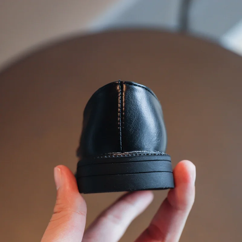 Новинка 2020, кожаные туфли для девочек, детские однотонные туфли в британском стиле, в Корейском стиле, обувь для выступлений в стиле ретро