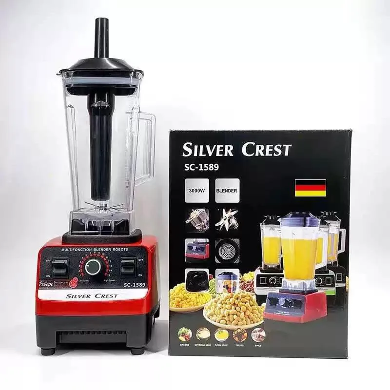Silver Crest SC-1589 Electric Blender 3000W 1L/3L Plastic Double