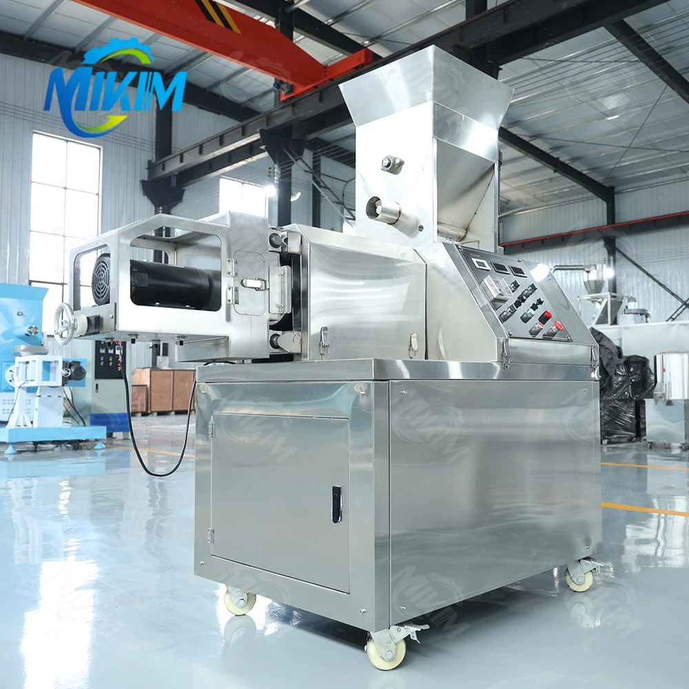 MIKIM Twin Screw Extruder Prices Puffed Corn Chips Snacks Food Making Machine Puff Snack Food Extruder Machines