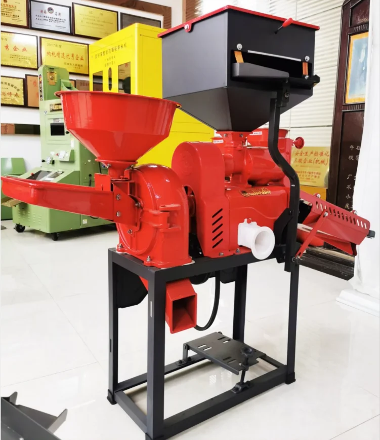 Auto Mini Rice Mill - High Yield Rice Flour Grinding Machine