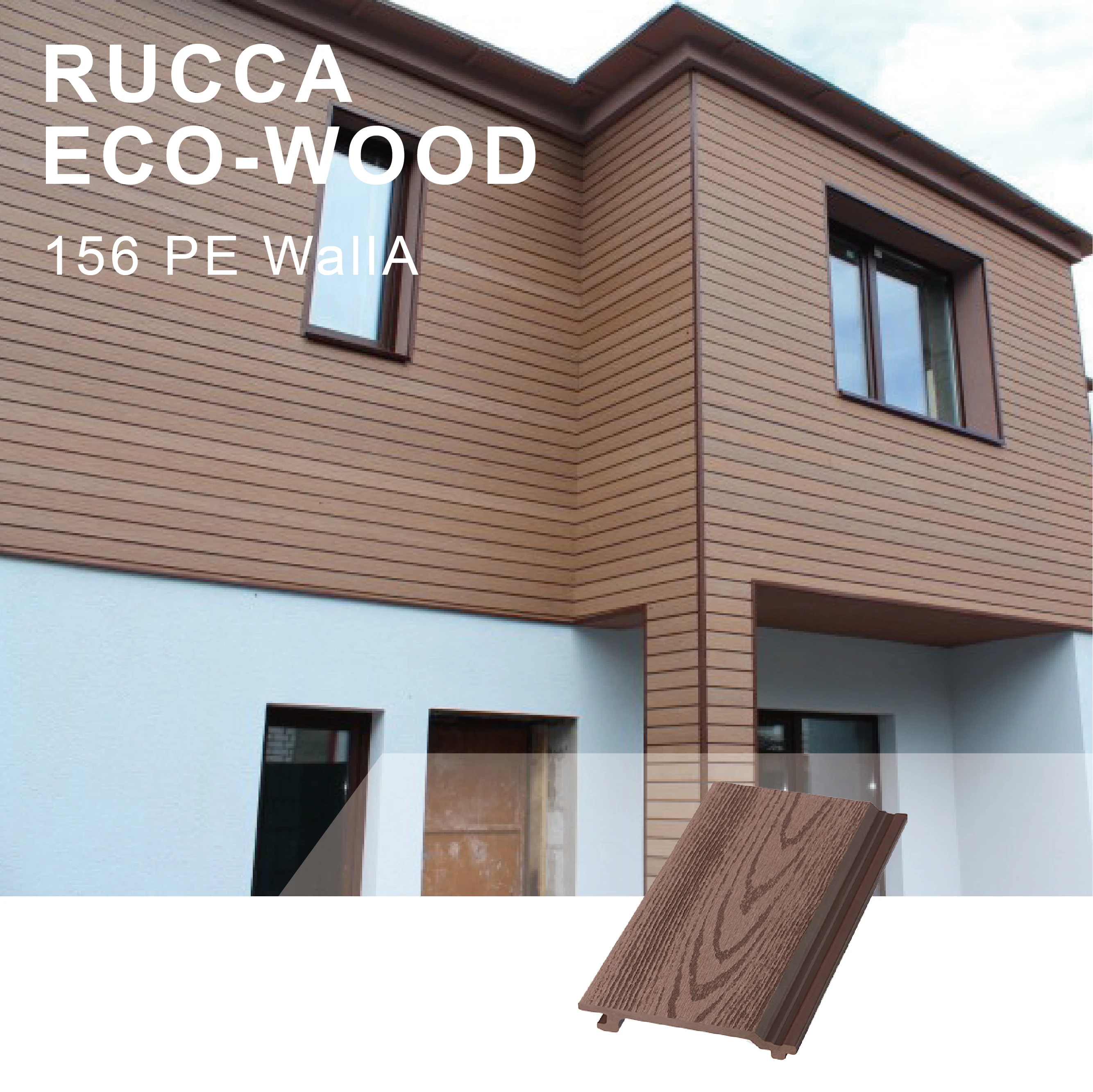 WPC装飾壁板パネル 屋外木製外装 156*21mm 壁材用| Alibaba.com