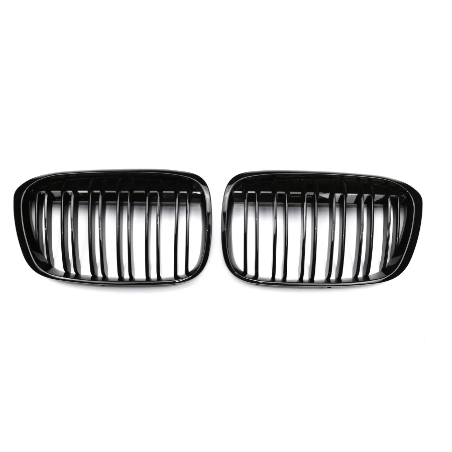product tiypeor car grille for bmw x1 f48 pre 2016   2019 front bumper mesh automotive radiator made from durable abs material-9