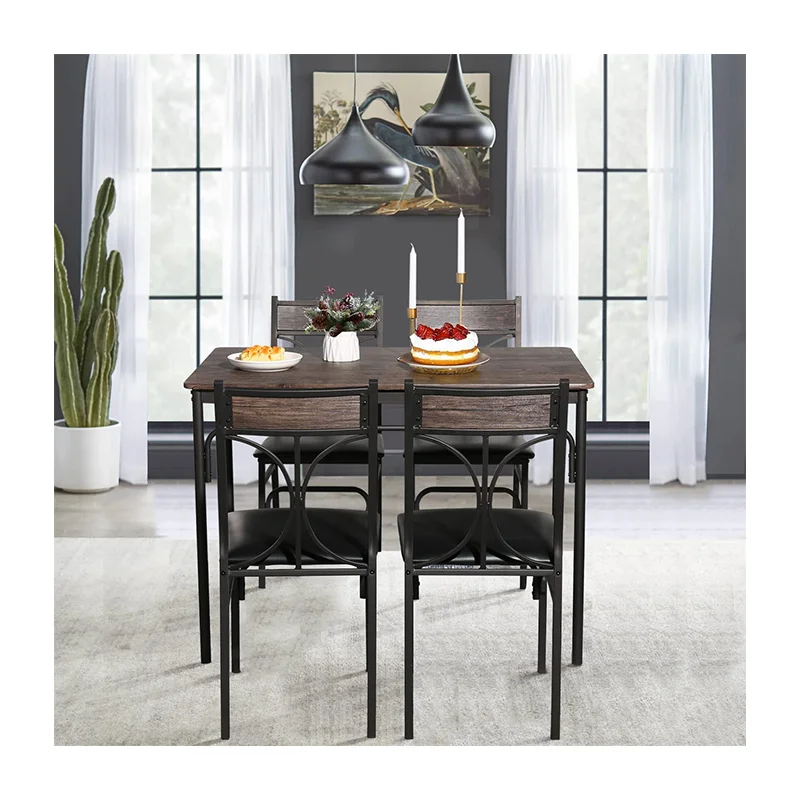 Hotel Dining Table Wood Restaurant Table And Chair Wooden Cafe