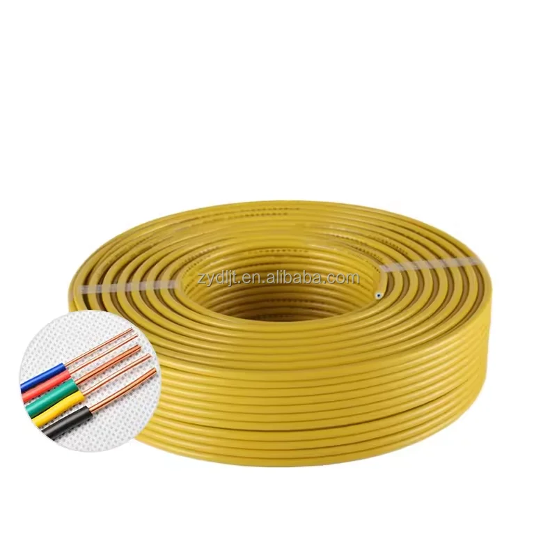 BV Noyau de cuivre PVC fil isolé et câble basse tension approvisionnement de vente directe d'usine 1.5 2.5 4 6 10 vente chaude