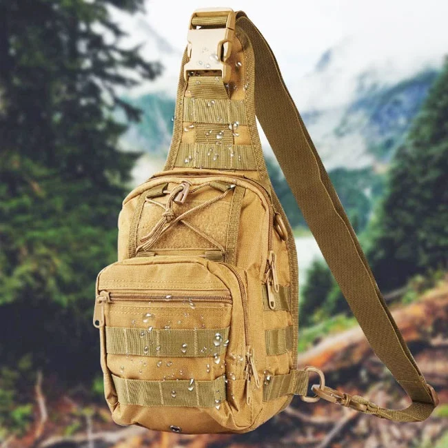 Outdoor Rover Molle Assault Range Tactical Sling Backpack