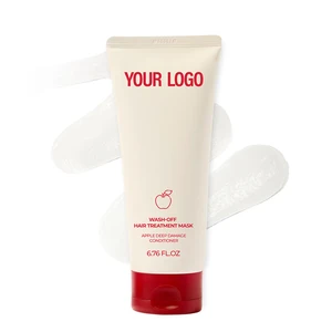 Salon-Quality Brightening Keratin Apple Hair Mask for Color Protection Hair Repair Treatment & Smoothness Daily Care Solution