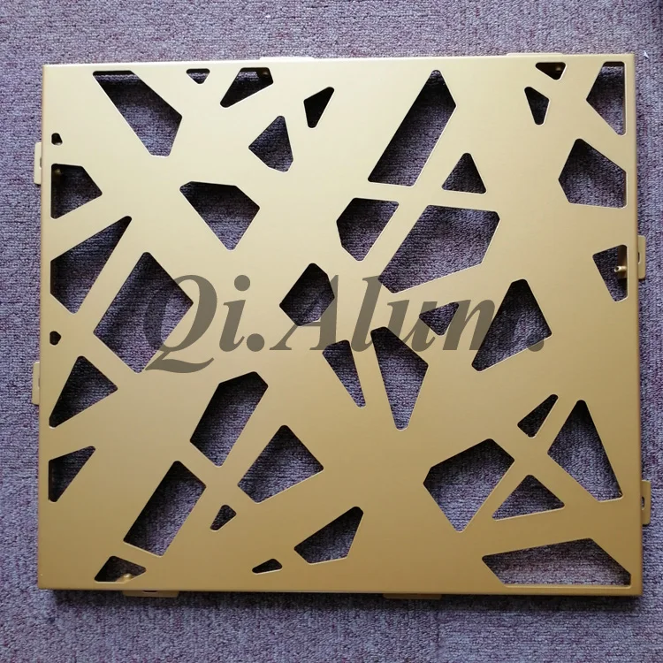 outdoor/indoor clapping aluminum laser cut metal screens