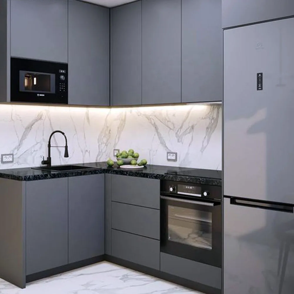 Eco-Friendly Melamine Mini Kitchen Cabinets All-in-One Sink Base for  Apartments and Hotels Includes Faucet Accessory, image size:1000x1000