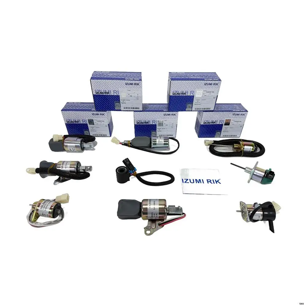 IZUMI RIK 4045TF280 Stop Solenoid Valve for John Deere High Quality Engine Parts