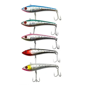 CHEERY Cross-Border Exclusive Stainless Steel VIB Long-Cast Sinking Artificial Hard Bait for Tuna & Mackerel 70g – Hard Lure – view 5
