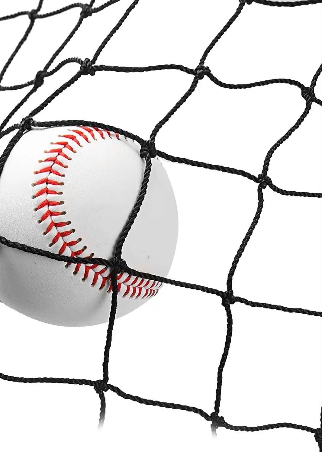 2.7mm 55'x14'x12' Heavy Duty Hdpe Baseball Batting Cage Durable Weather