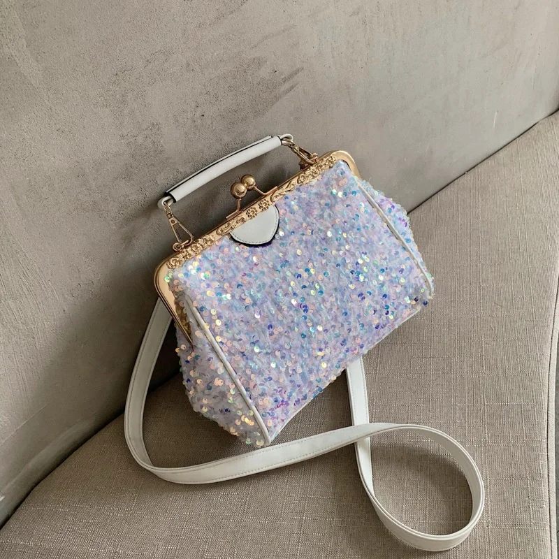 Wholesale Hot Selling Ladies Party Handbags Super Shiny Glitter Fancy Black  Pink White Purse Cheap Price Elegant Wedding Dating Hand Bags From  m.