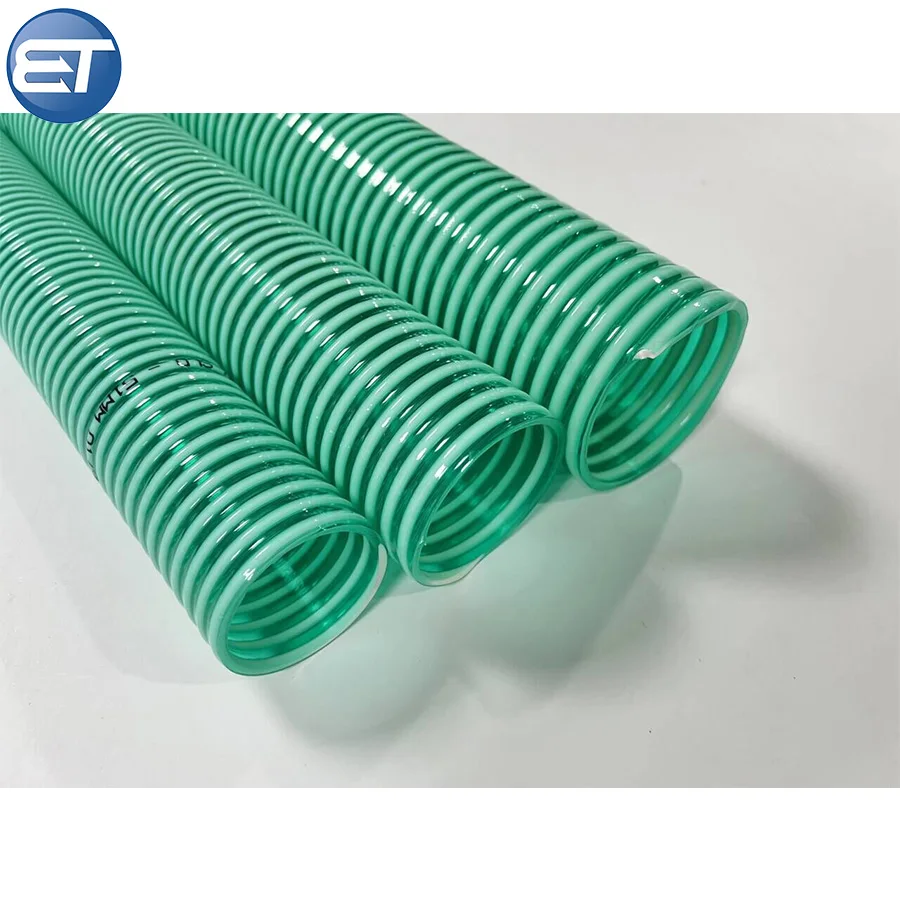 Purchase 3 Inch 4 Inch PVC Spiral Reinforced Wire Water Suction Hose for Composite Chemical Fuel Sand