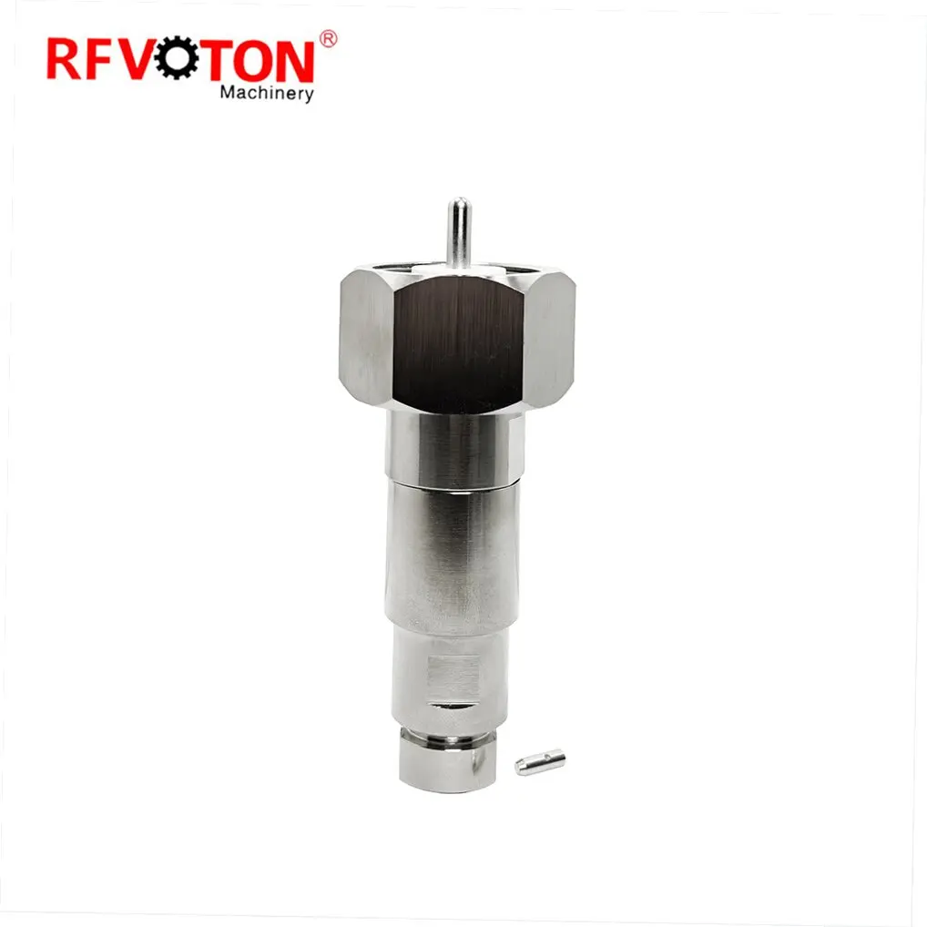 LC Male to RG393 RF Adapter LC Type Straight Shape Connector Perfect for High-Density Network Racks & Switches