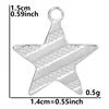 Pendentif couleur acier