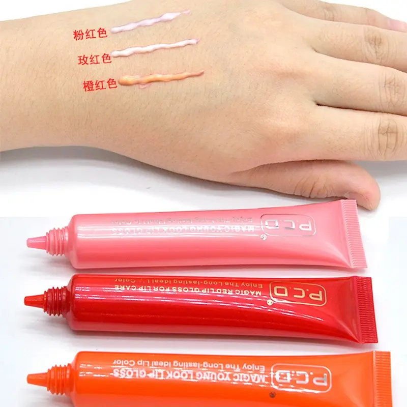 Xiushiyin 20ml Magic Pink Red Orange Pcd Lip Serum Gloss Microbladed Lip After Permanent Makeup Effective Essence Lip Cosmetics