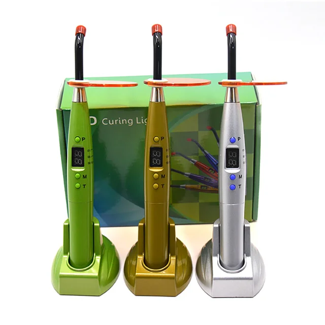 5W Dental Wireless Cordless LED Curing Cure Light Lamp