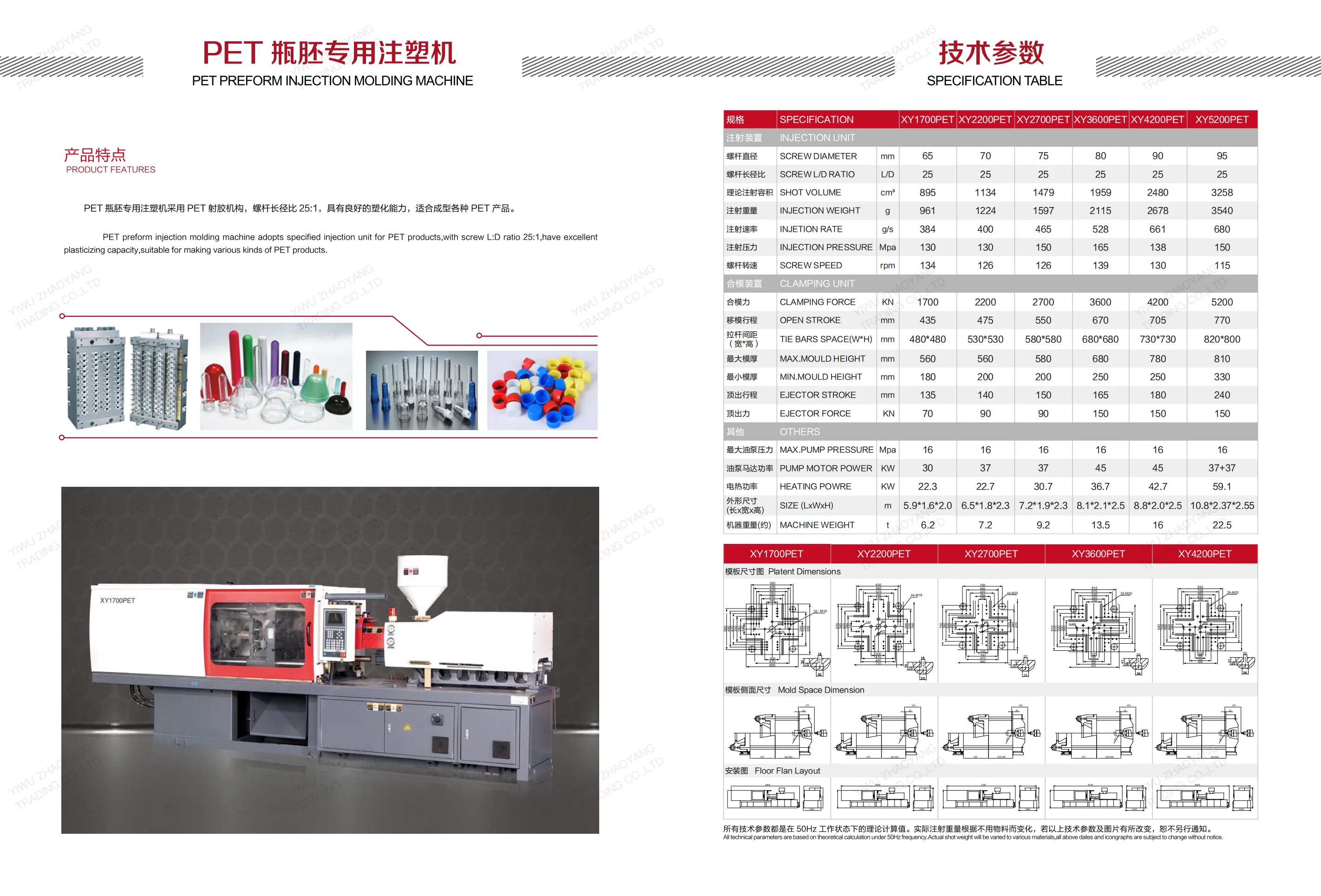 Xy2200\b-220tons Plastic Injection Molding Machine Servo Injection ...