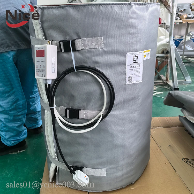 200L IBC Container Heater Drum Heating Jacket for Liquid Sugar Syrup