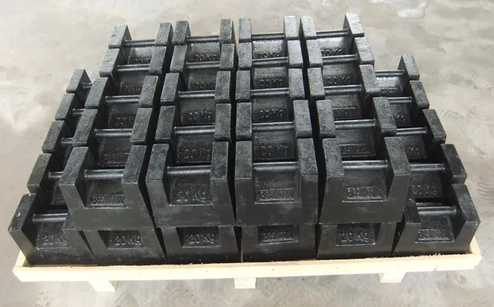 20kg Standard Calibration Cast Iron test Weights