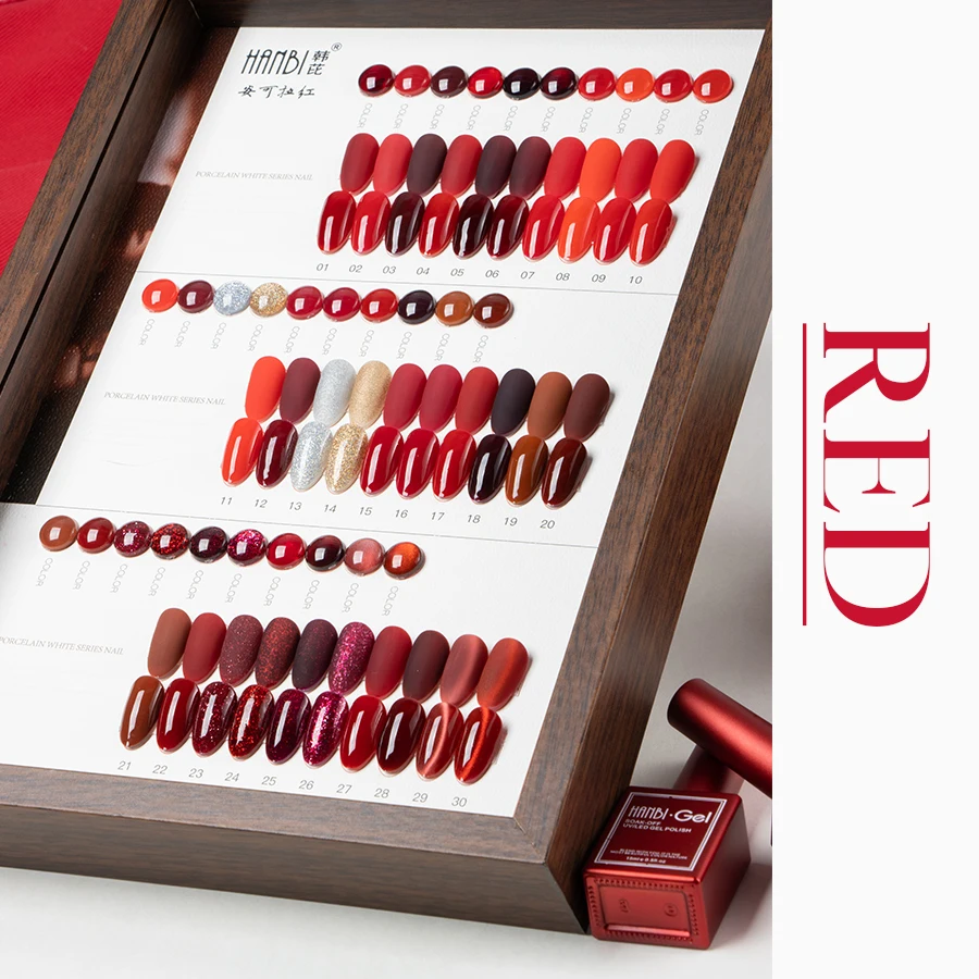 Vinimay Rosaröd gel polish set 30 färger Professionella nagelgel polish Snabb leverans Snabbtorkande gel polish samling