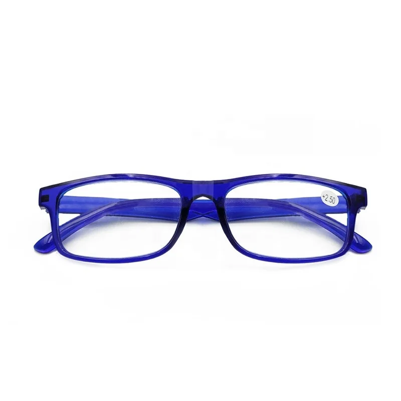 Trendy Wholesale Computer Square Plastic Frame for Eye Glasses 2024 Reading  Small Anti Blue Light Prescription Unisex Glasses