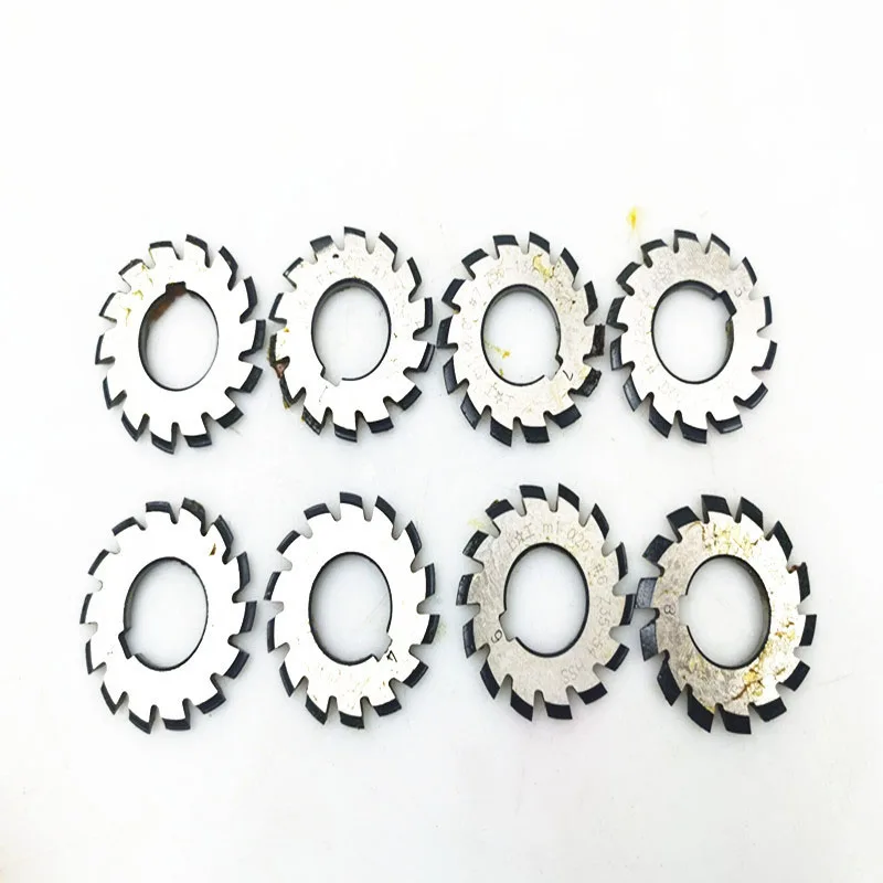 Modules PA20 Degrees HSS Gear Milling Cutter Gear Cutting Tools