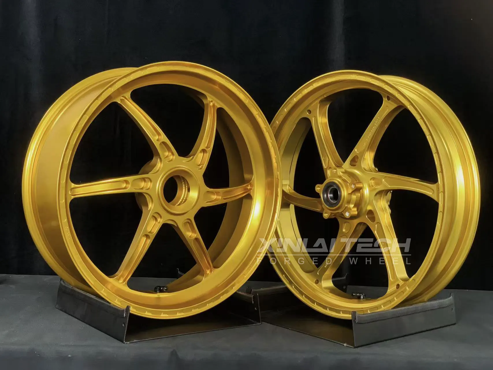 Custom Forged Motorcycle Wheels for Ducati Multistrada V4 17 Inch Forged Aluminum Rims Anodized Finish Custom Motorbike Rims - Image 6